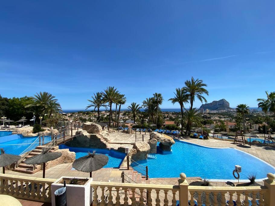 Flamingo Apartment - Imperial Park - Sea View, 6 Pools, Terrace Кальпе Экстерьер фото
