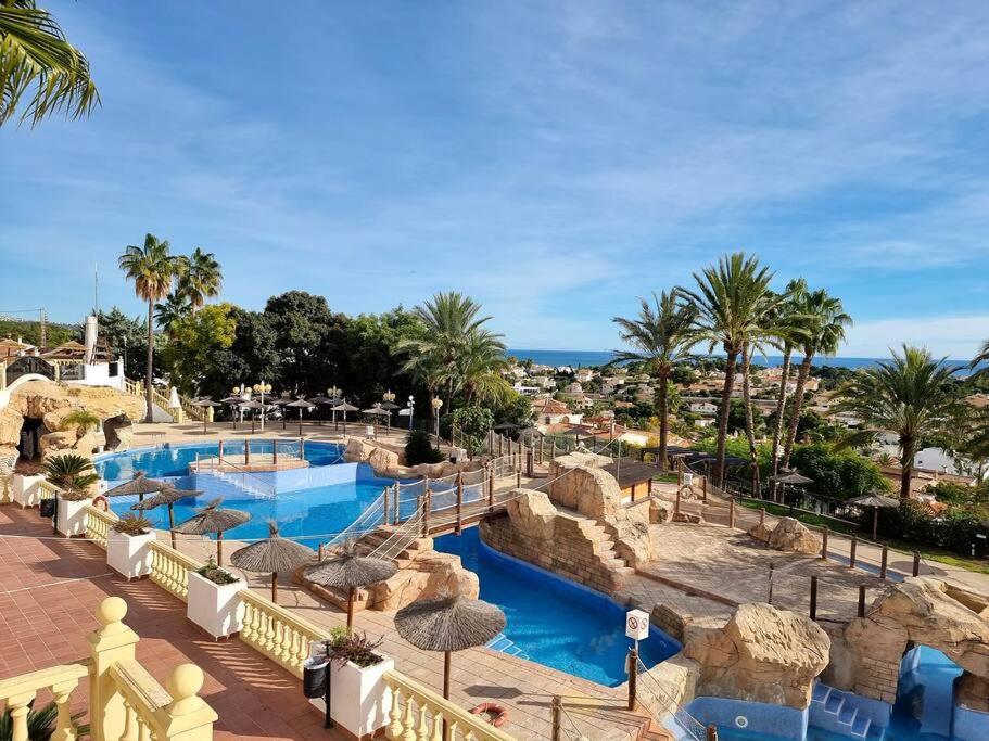 Flamingo Apartment - Imperial Park - Sea View, 6 Pools, Terrace Кальпе Экстерьер фото